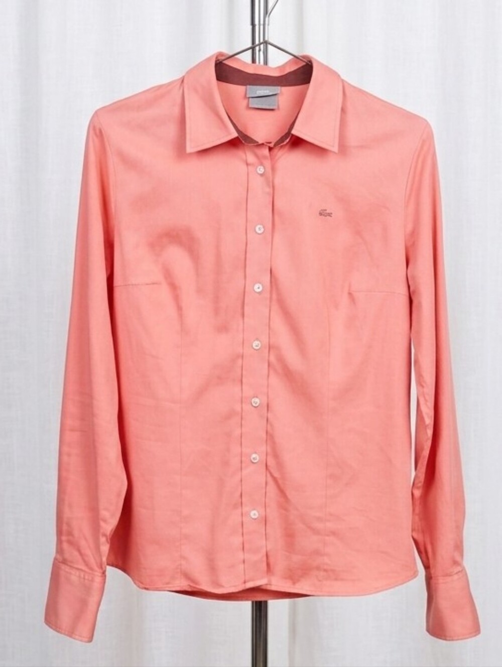 Lacoste Coral Long-Sleeve Button-Down Shirt